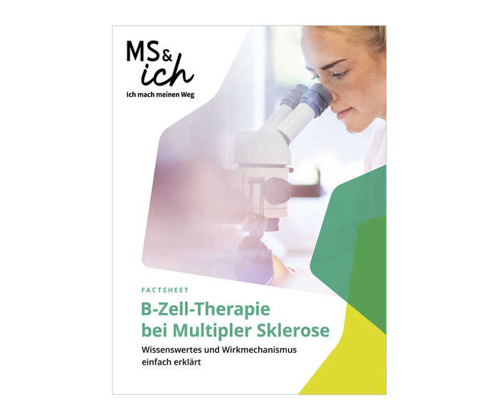 MS & ich Downloads Vorschau auf das PDF zur B-Zell-Therapie