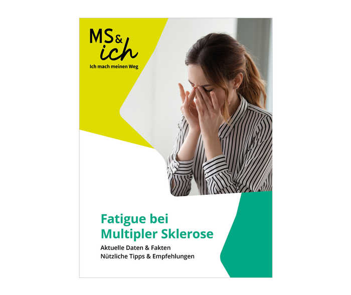 MS & ich: Fatigue bei MS Das Bild zeigt eine Vorschau auf das Downloadmaterial